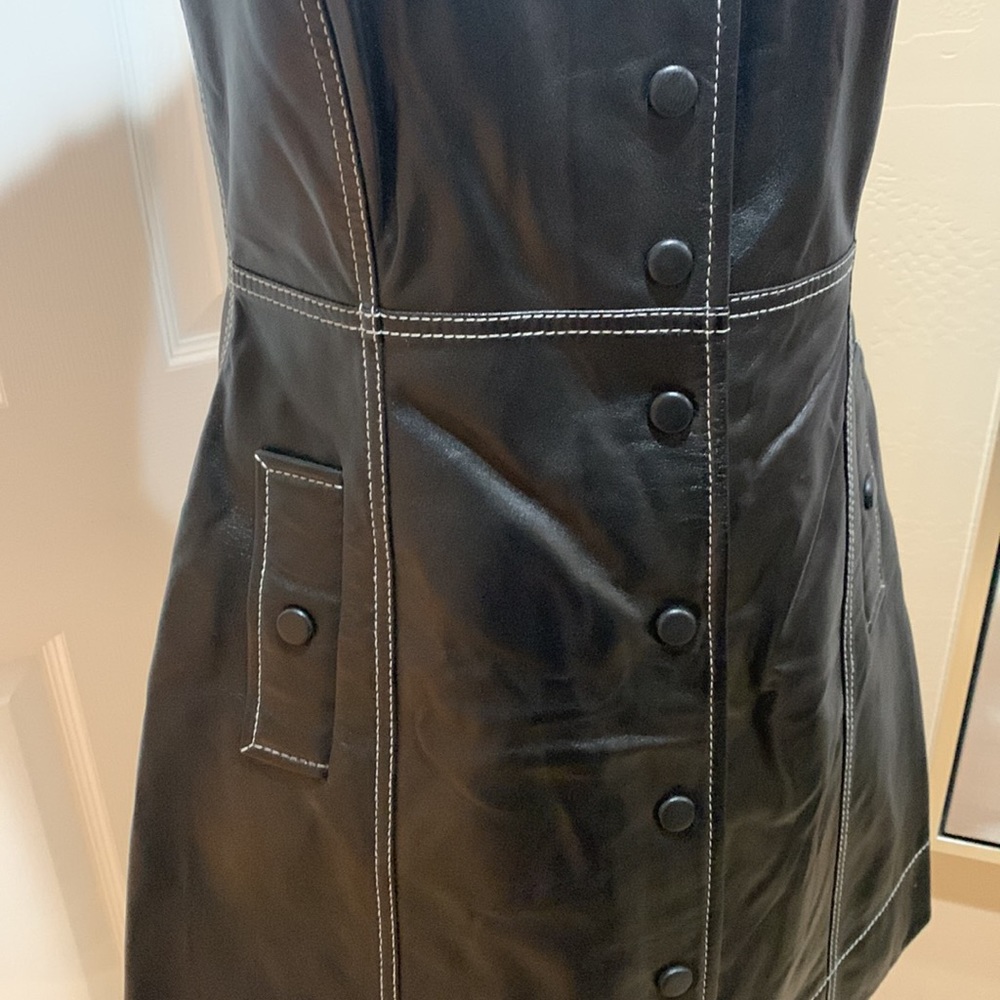Lamb Leather Dress - Picture 2 of 13